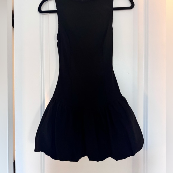 Black Bubble Dress - Picture 3 of 4